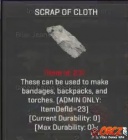 Scrap of Cloth x2