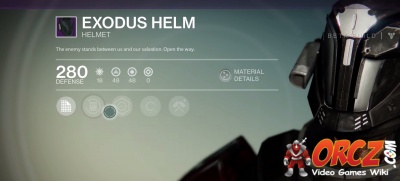 Exodus Helm in Destiny.
