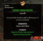 Capon Tinish Recipe