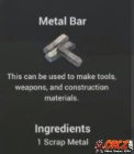 Metal Bar x2