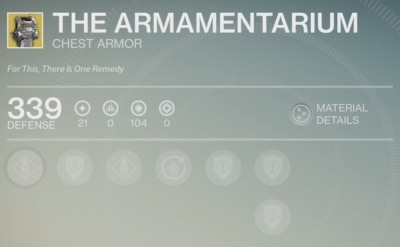 The Armamentarium in Destiny.