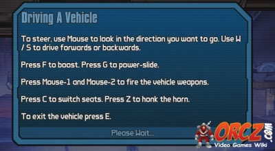 The Pre-Sequel Vehicle Controls