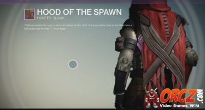 Hood of the Spawn in Destiny.