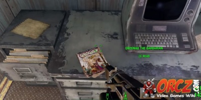 Grognak the Barbarian Comic Book in Fallout 4.