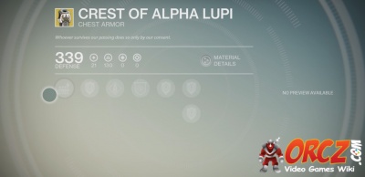 Crest of the Alpha Lupi in Destiny.