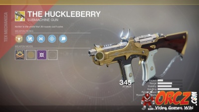 Huckleberry in Destiny 2: Wiki.