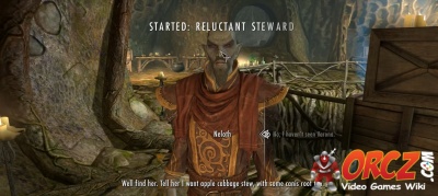 Talk to Neloth - Reluctant Steward