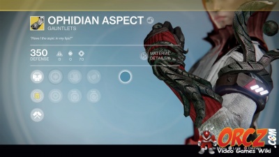 Ophidian Aspects in Destiny.