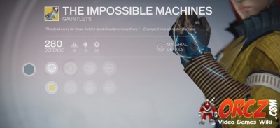 The Impossible Machines in Destiny.