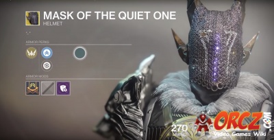 Mask of the Quiet One in Destiny 2: Wiki.
