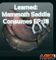 Engram: Mammoth Saddle
