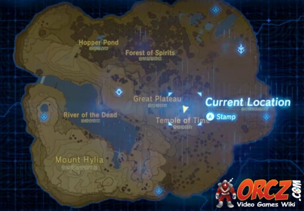 Temple of Time Map