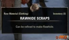 Rawhide Scraps