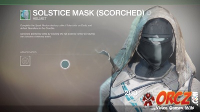Solstice Mask Scorched in Destiny 2: Wiki.