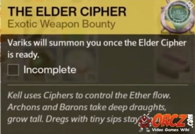 Elder Cipher