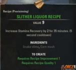 Slither Liquor Recipe