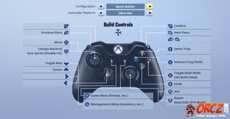 Fortnite Battle Royale: Xbox Controller Layout - Orcz.com ...