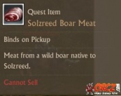Solzreed Boar Meat