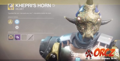 Khepri's Horn in Destiny 2: Wiki.