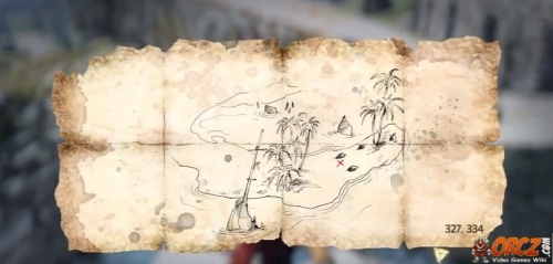 Pinos Isle Treasure Map