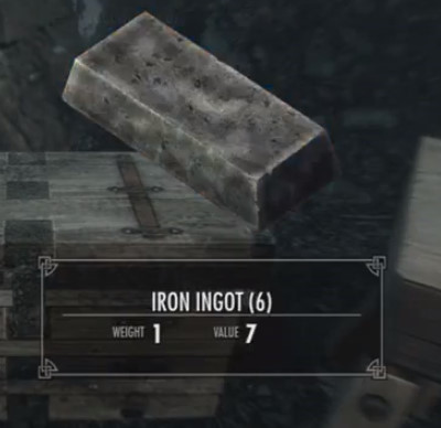 where to find iron in skyrim