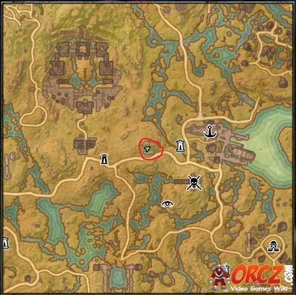 shadowfen treasure map 1 Eso Shadowfen Treasure Map Iv Orcz Com The Video Games Wiki