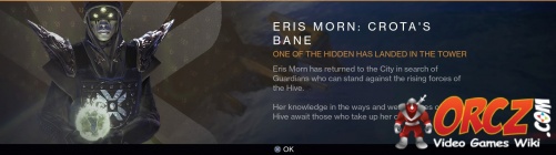 Eris Morn: Crota's Bane