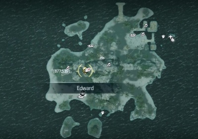 Assassins Creed 4 Black Flag - Mapa do Tesouro/Treasure Map (55,178) 