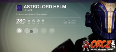 Astrolord Helm in Destiny.