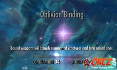 Oblivion Binding