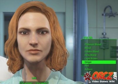 Fallout 4: Hair Color - Ginger , The Video Games Wiki