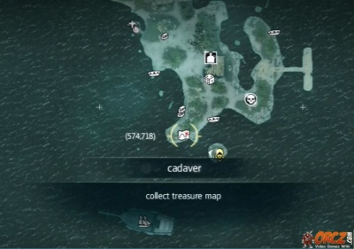 Assassins Creed 4 Black Flag - Mapa do Tesouro/Treasure Map (606,835) 