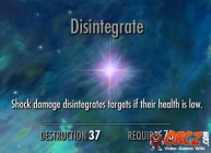 Disintegrate