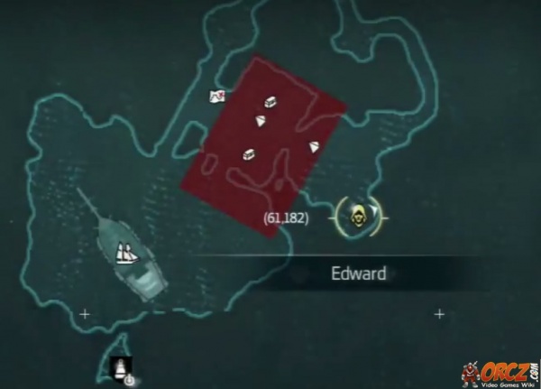 Assassins Creed 4 Black Flag - Mapa do Tesouro/Treasure Map (502,44) 
