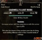Cadwell's Lost Robe