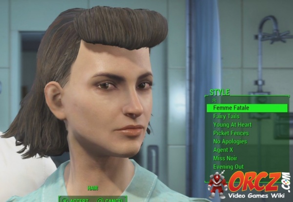 Fallout 4: Female Hair - Femme Fatale - Orcz.com, The Video Games Wiki