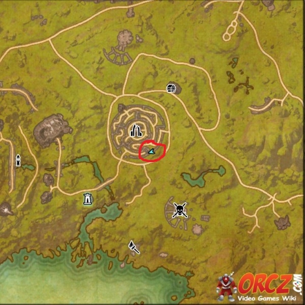 Map Of Greenshade Eso Eso: Greenshade Ce Treasure Map - Orcz.com, The Video Games Wiki